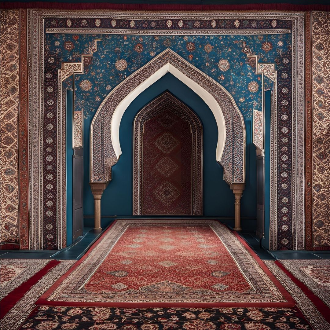 Seccadeli Cami Halıları